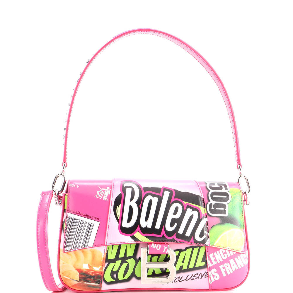 Balenciaga Small Hourglass Sling Convertible Shoulder Bag